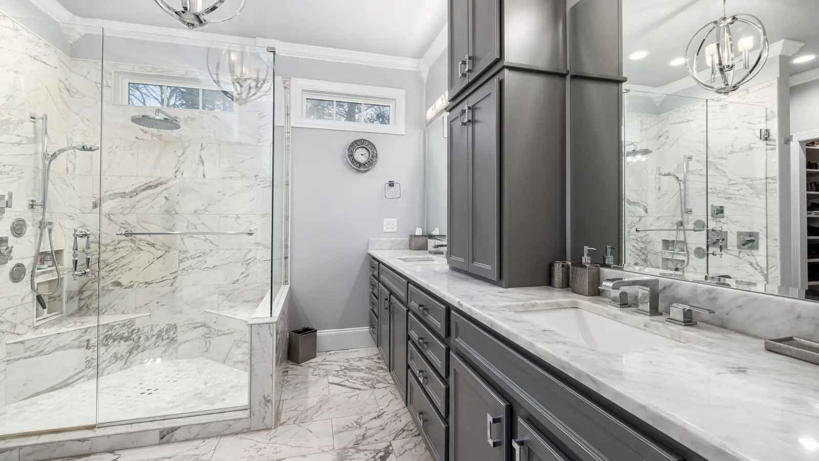 Cabinet painting in Los Angeles CA bathroom cabinets