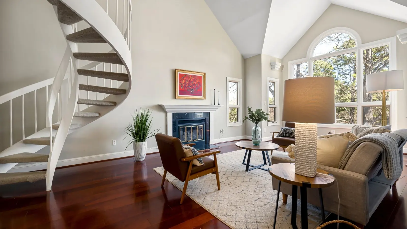 Interior painting in Los Angeles CA living room