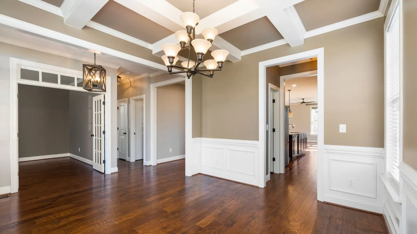Residential interior painting in Los Angeles CA with trim and walls