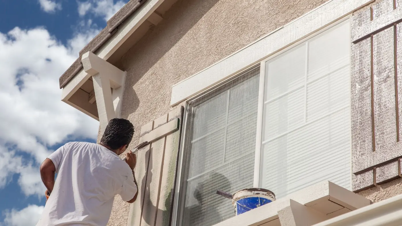 Stucco repair and exterior painting in Los Angeles CA
